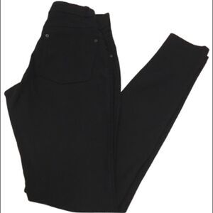 HUE BLACK JEGGINGS SIZE XS NWOT‎